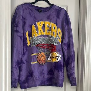 Purple Lakers Basketball Sweater